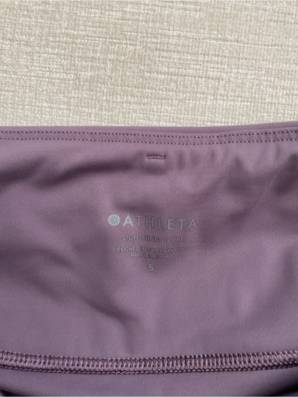 Athleta Plum Crop Performance Leggings - Picture 6 of 7